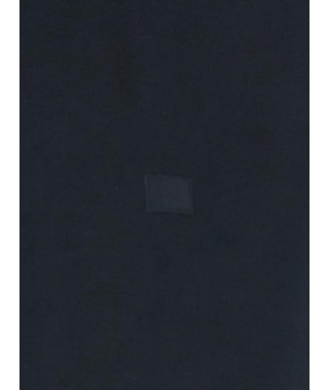 ACNE STUDIOS Черная хлопковая футболка, фото 3