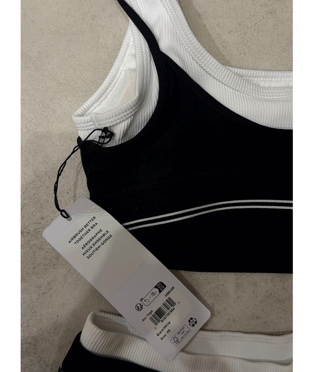 ALO YOGA Черный синтетический спортивные костюмы, фото 6