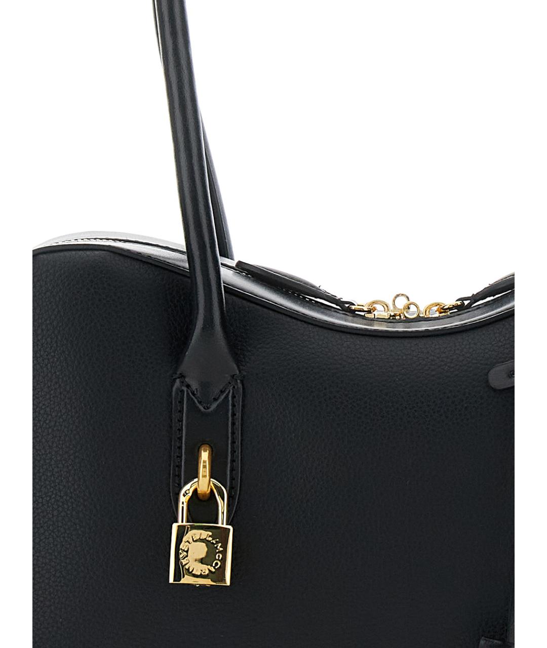 STELLA MCCARTNEY Черная сумка с короткими ручками из искусственной кожи, фото 3