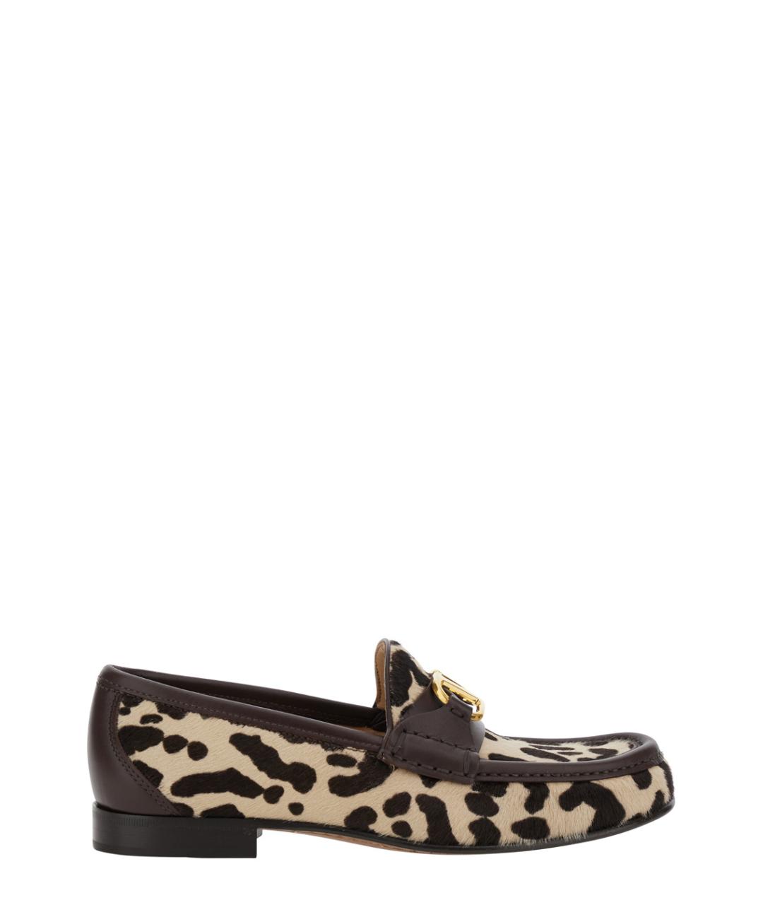 VALENTINO Мульти кожаные лоферы, фото 1