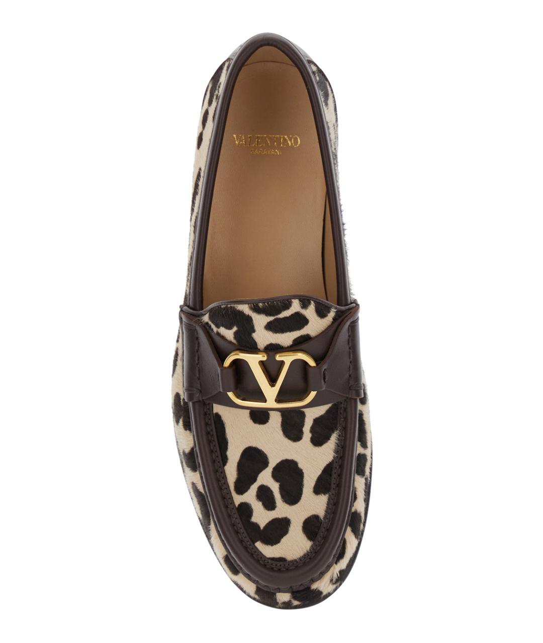 VALENTINO Мульти кожаные лоферы, фото 4