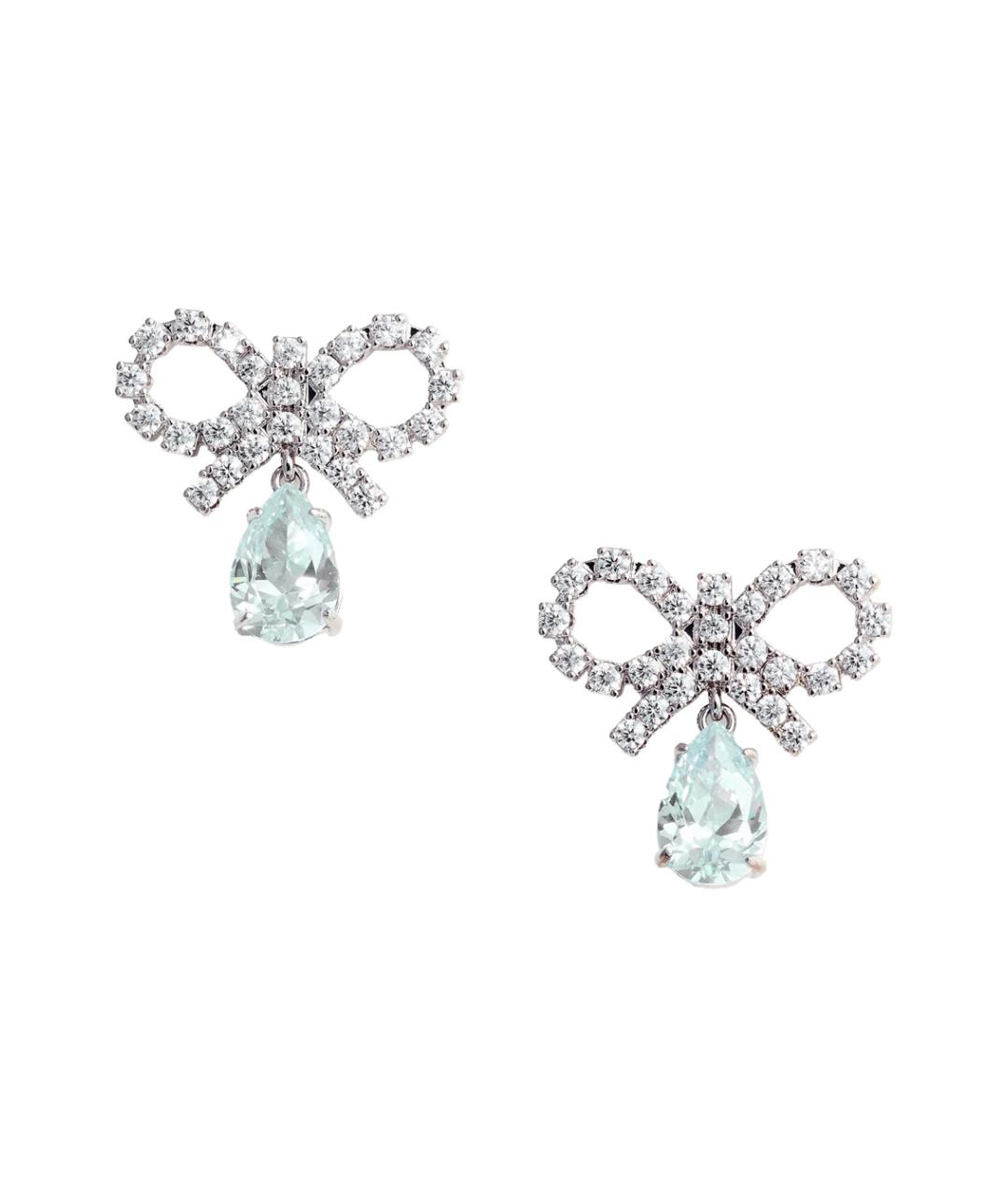 SELF-PORTRAIT Синие латунные серьги, фото 1