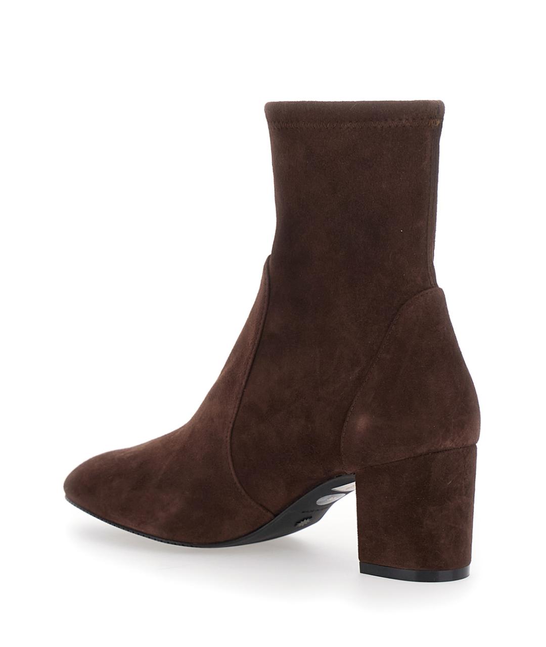 STUART WEITZMAN Коричневые ботильоны, фото 3