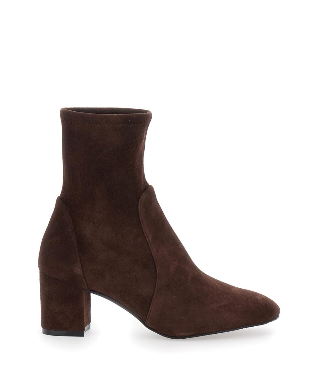 STUART WEITZMAN Коричневые ботильоны, фото 1