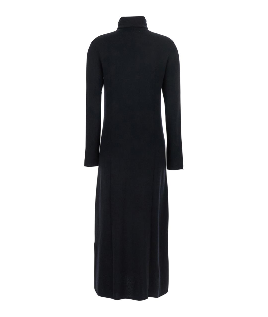 LISA YANG Черное кашемировое повседневное платье, фото 2