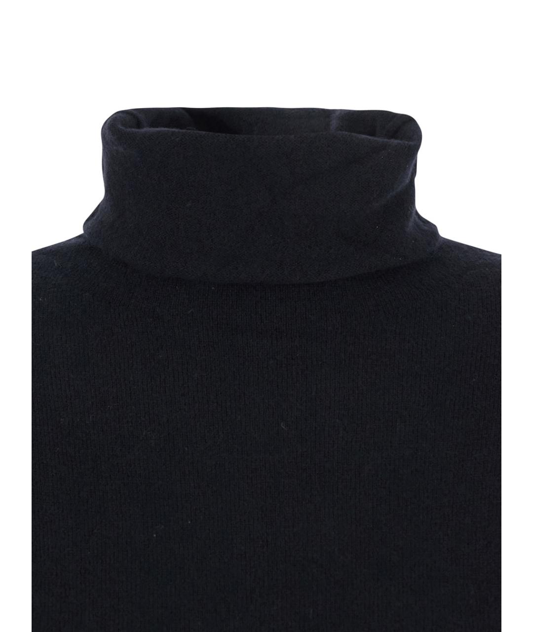 LISA YANG Черное кашемировое повседневное платье, фото 3