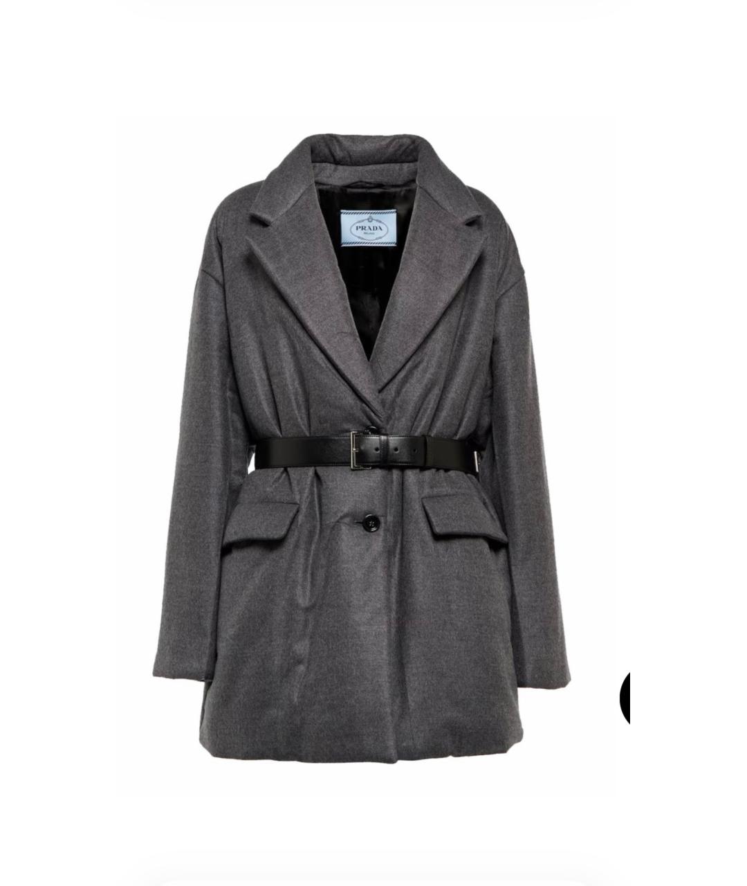 PRADA Серая куртка, фото 4