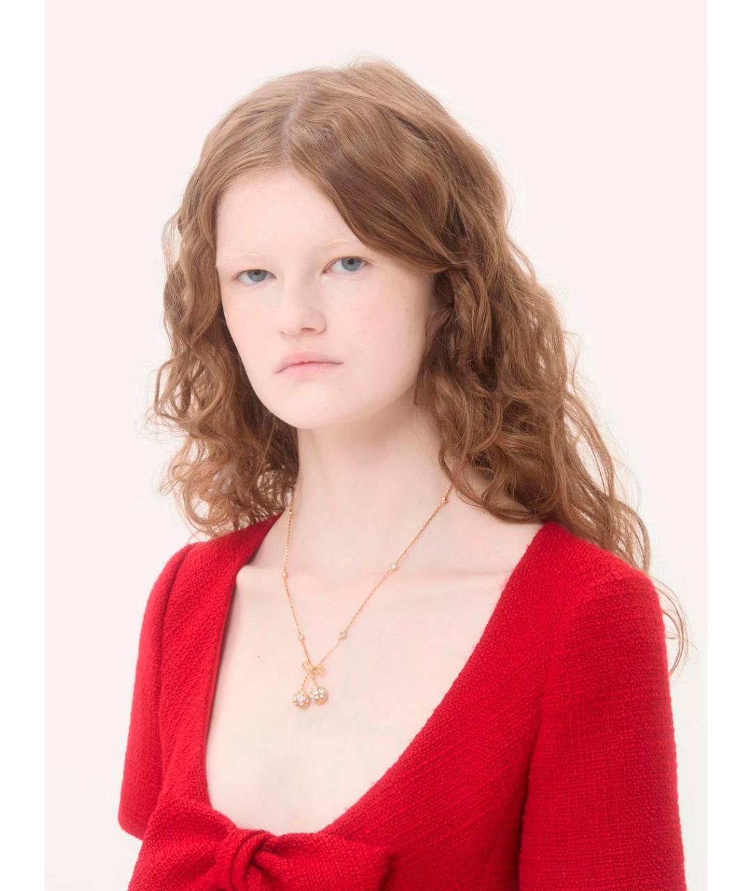 VALENTINO Золотая металлическая цепочка, фото 3