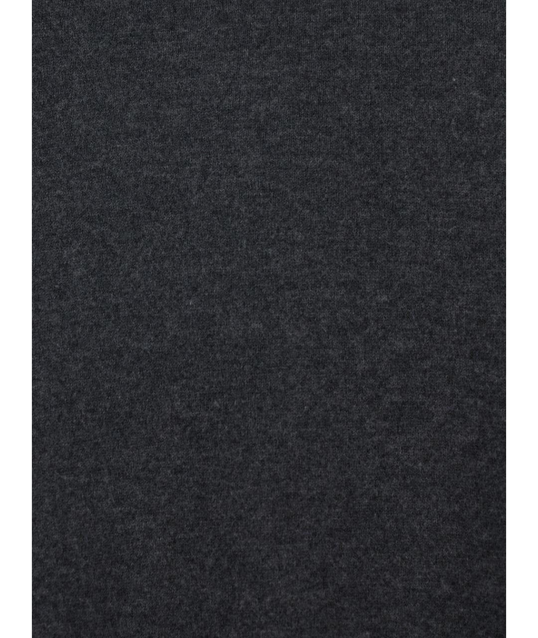 BALENCIAGA Серая шерстяная юбка макси, фото 3