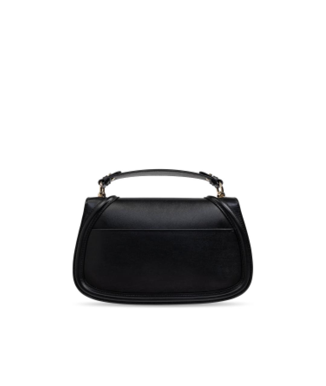 GUCCI Черная кожаная сумка через плечо, фото 3