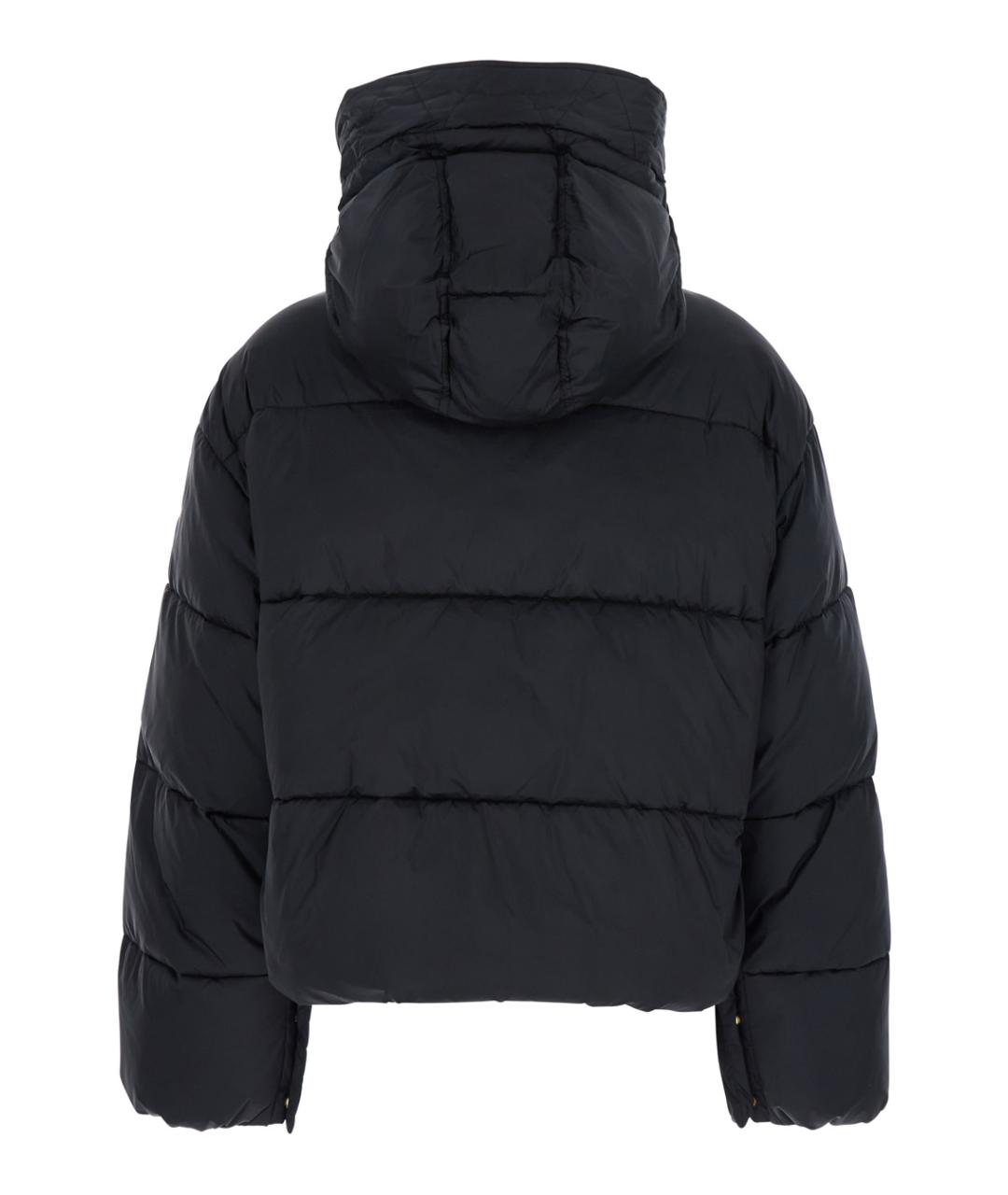 PINKO Черный полиамидовый пуховик, фото 2