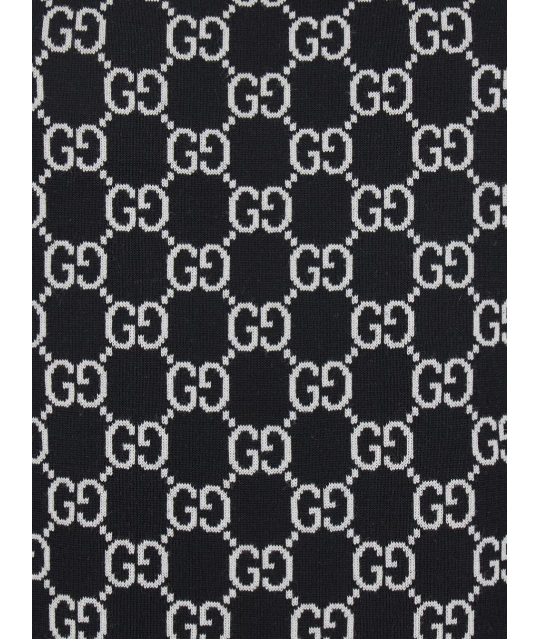 GUCCI Черное шерстяное повседневное платье, фото 3