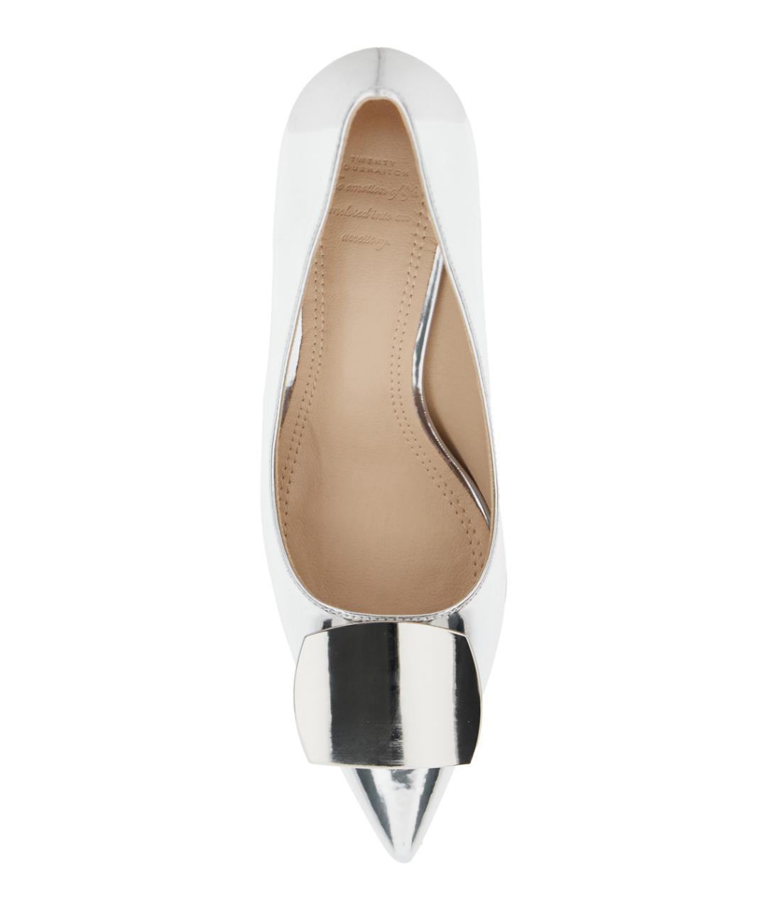 TWENTY FOURHAITCH Серебряные туфли, фото 4