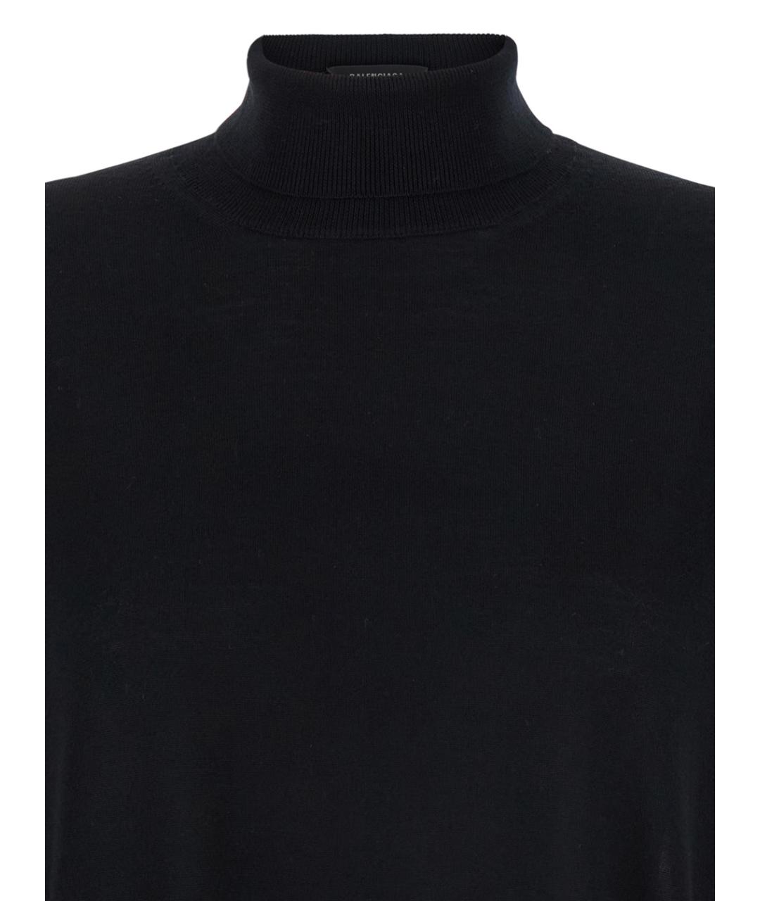 'S MAX MARA Черный шерстяной джемпер / свитер, фото 3