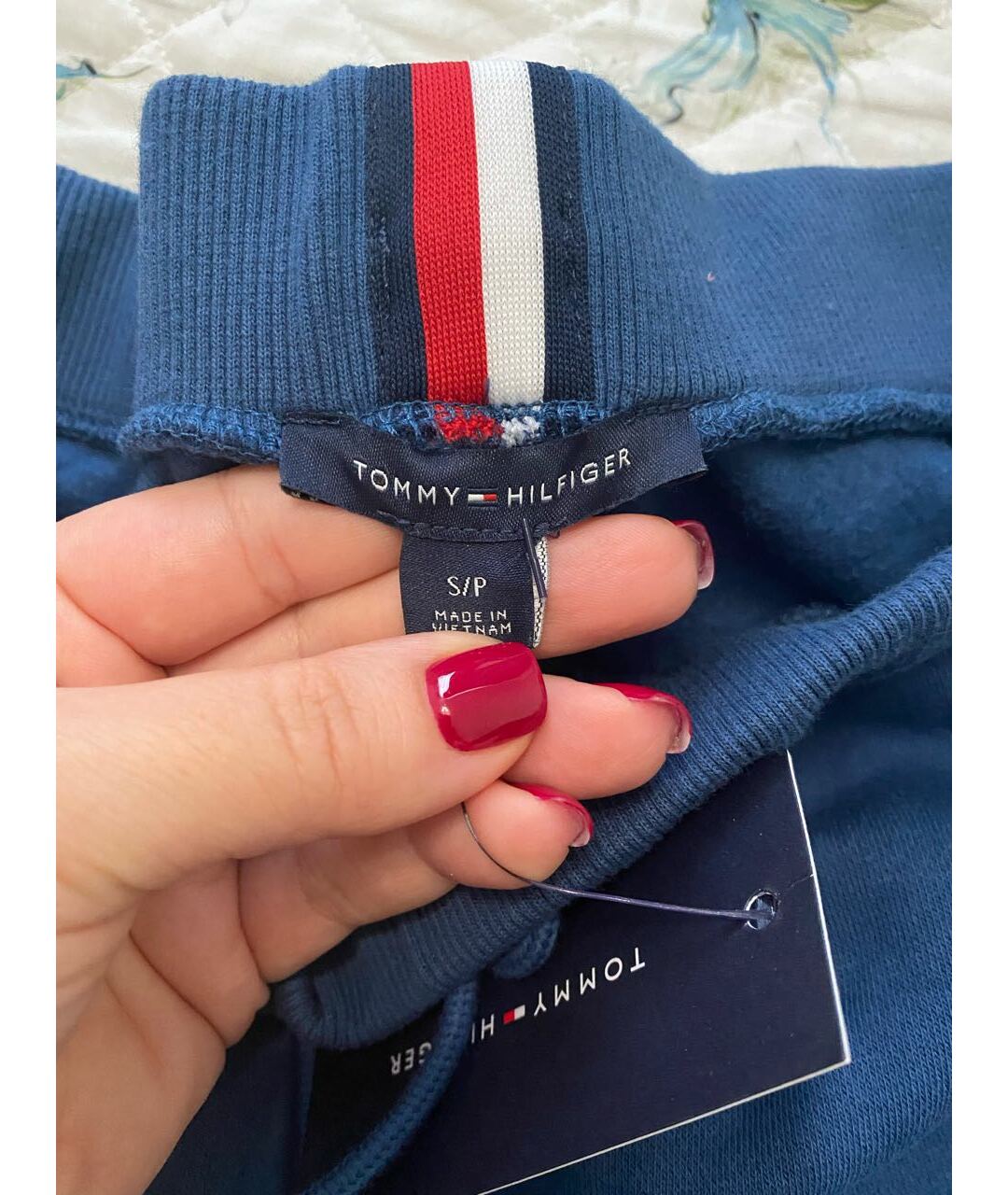 TOMMY HILFIGER Синий хлопковый спортивные костюмы, фото 4