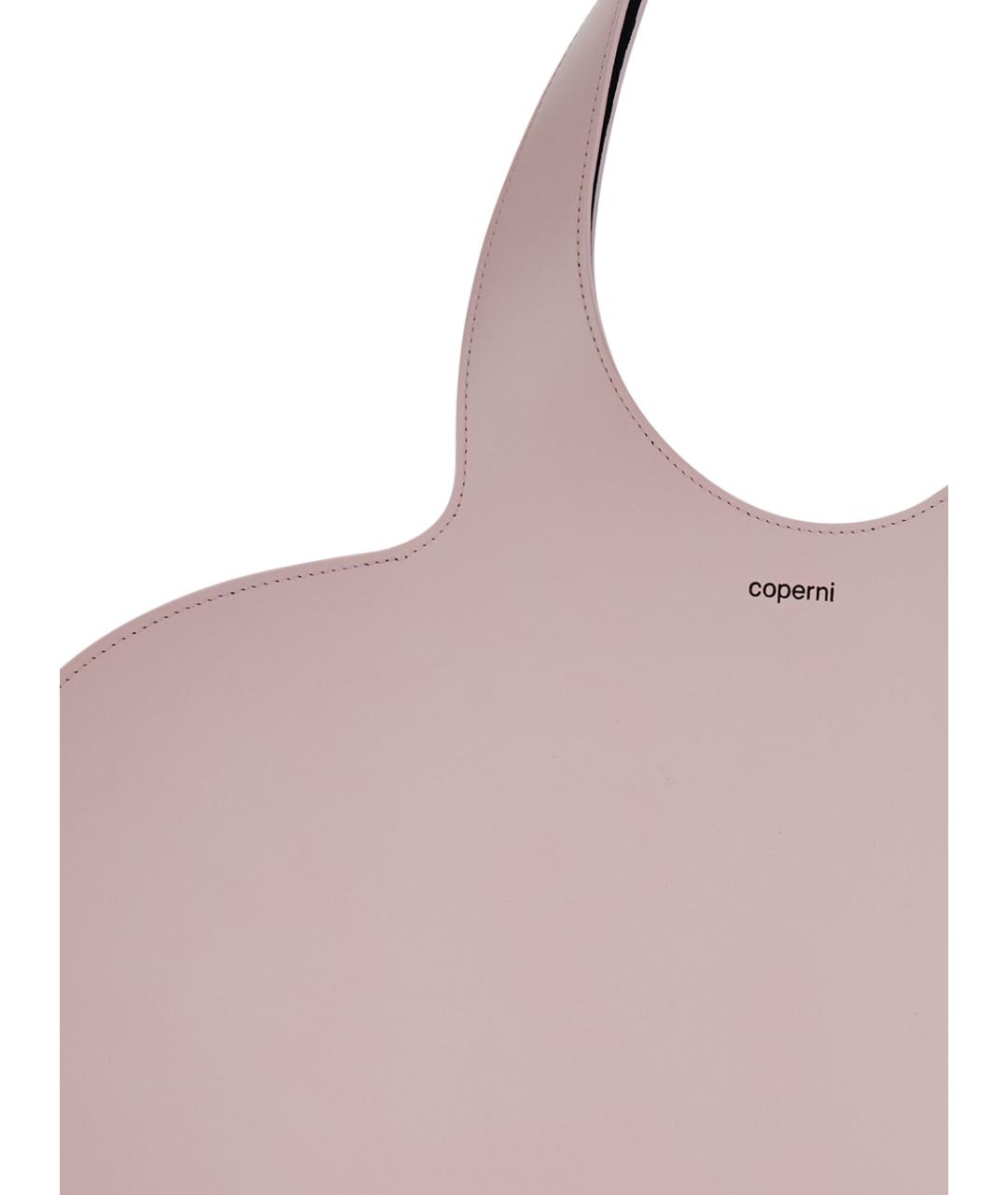 COPERNI Розовая кожаная сумка через плечо, фото 3