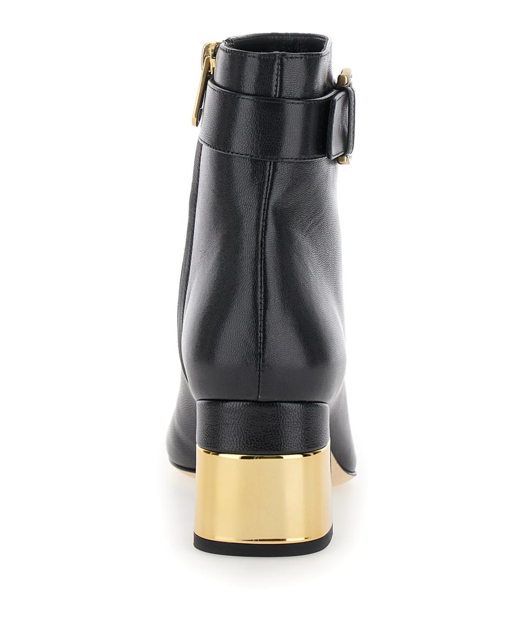 CHLOE Черные кожаные ботильоны, фото 4