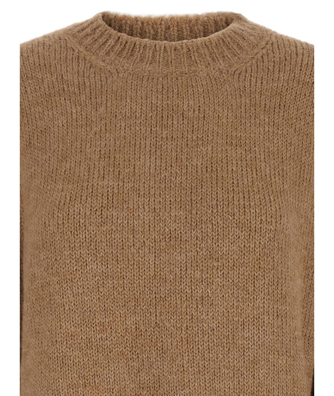 JIL SANDER Бежевый джемпер / свитер, фото 3