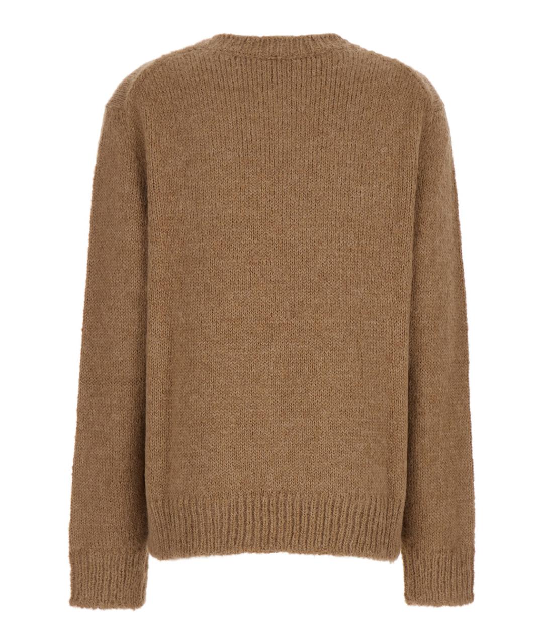 JIL SANDER Бежевый джемпер / свитер, фото 2