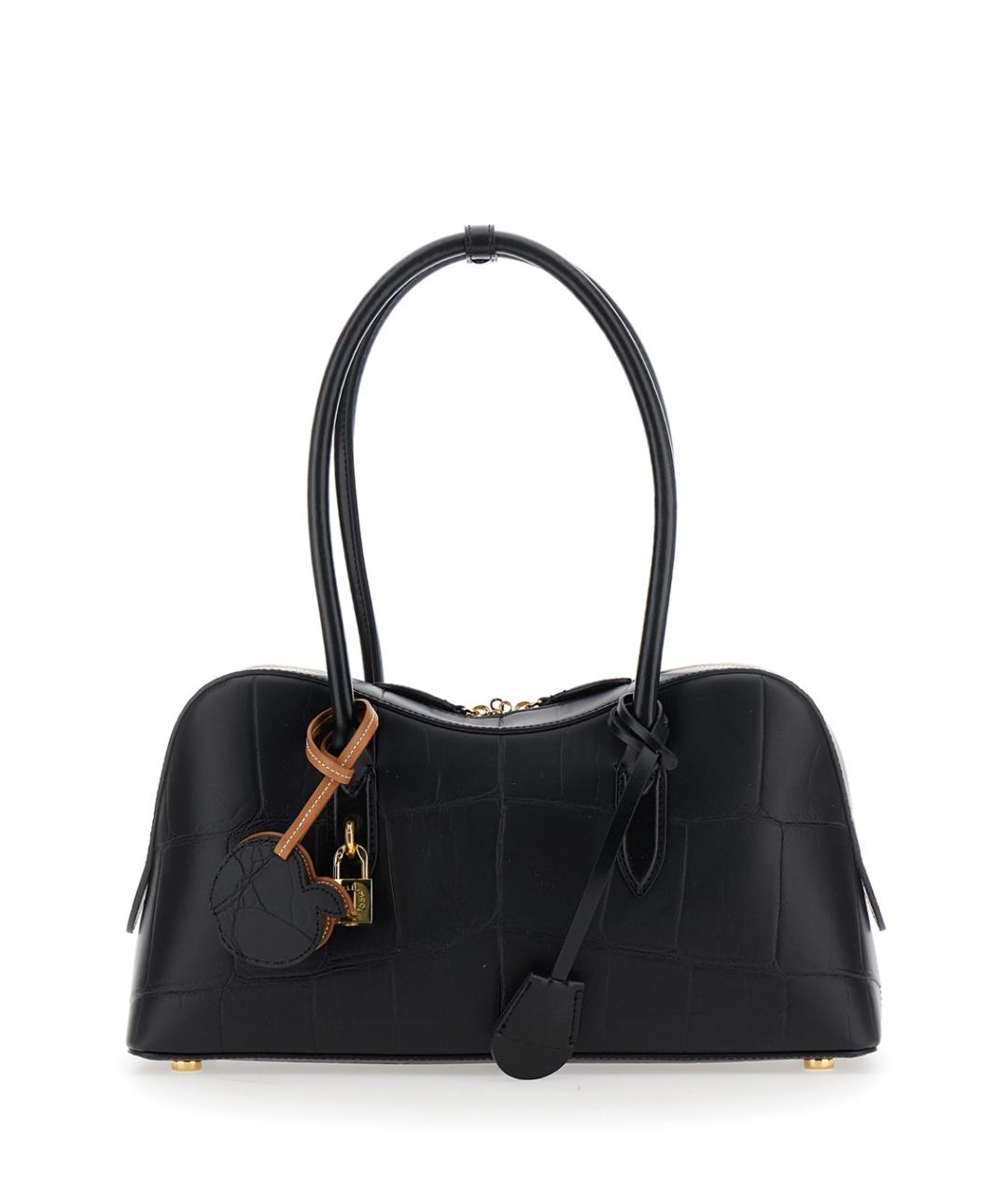 STELLA MCCARTNEY Черная сумка с короткими ручками из искусственной кожи, фото 1