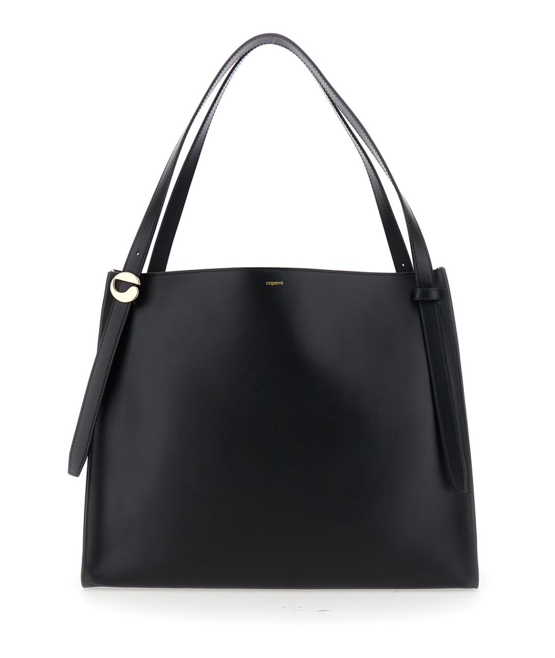 COPERNI Черная кожаная сумка через плечо, фото 1
