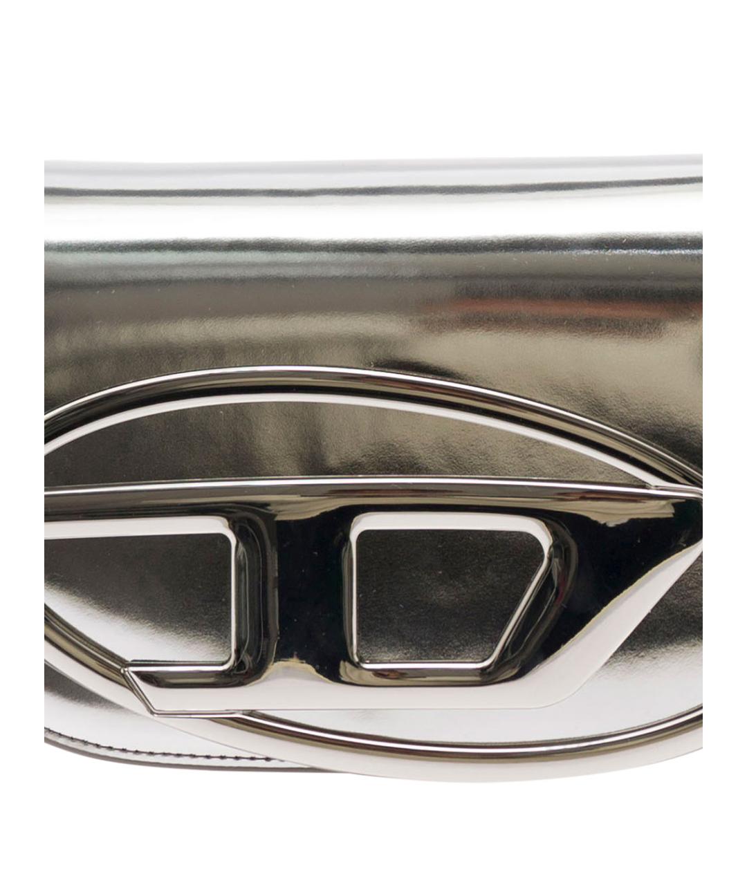 DIESEL Серебряная сумка через плечо, фото 5