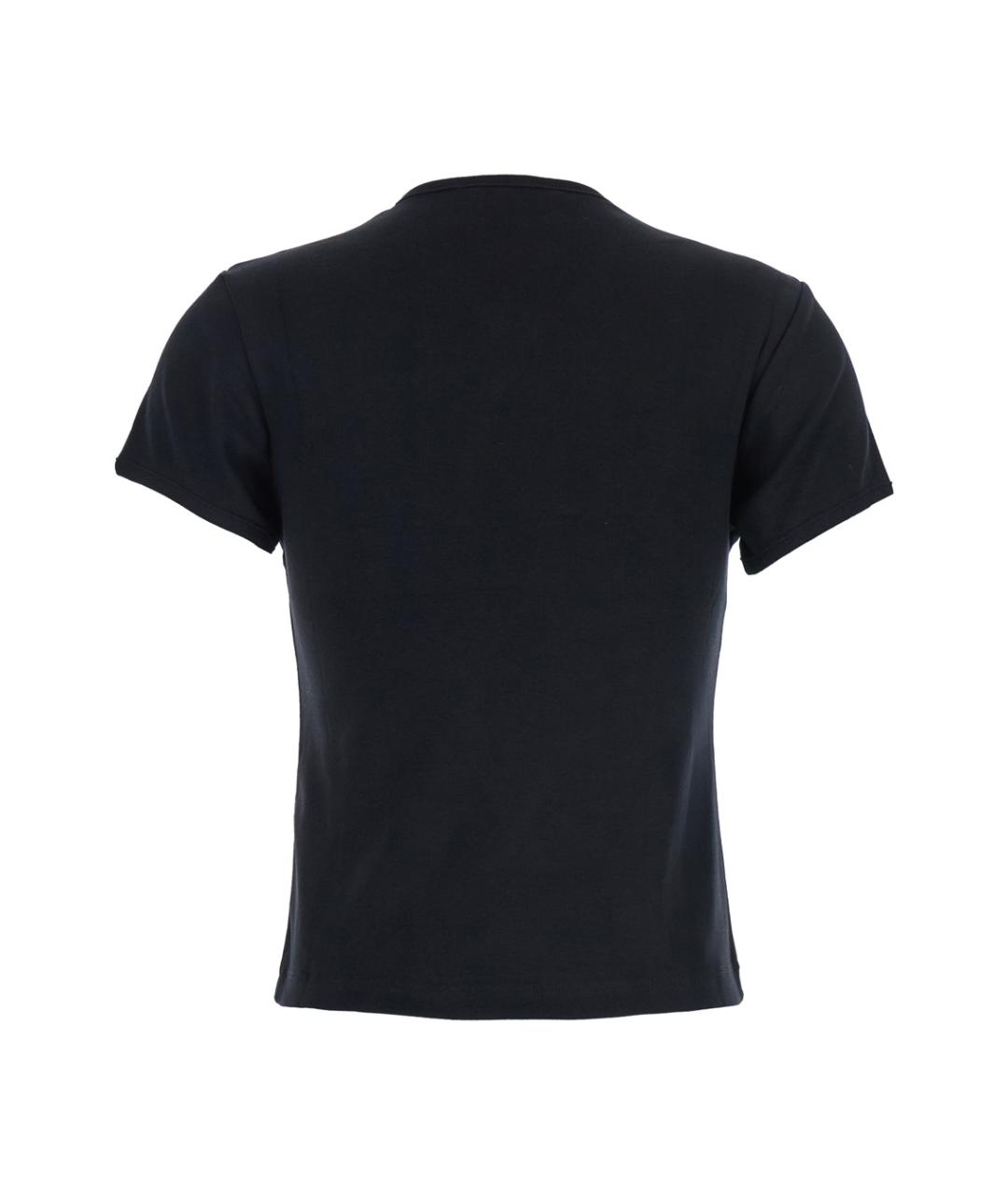 COPERNI Черная хлопковая футболка, фото 2