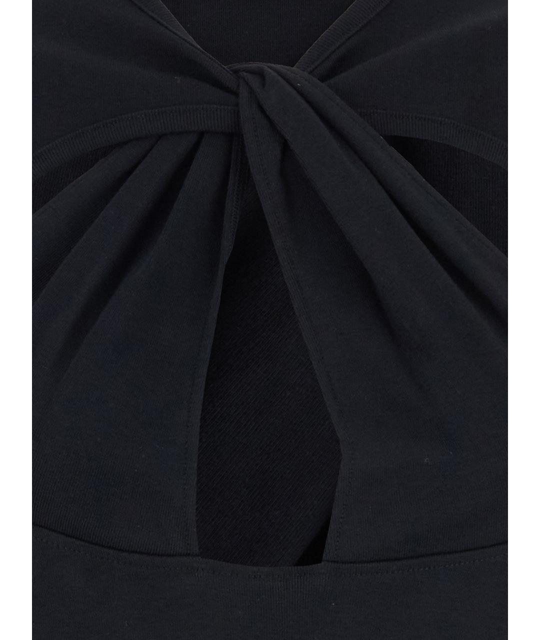 COPERNI Черная хлопковая футболка, фото 3