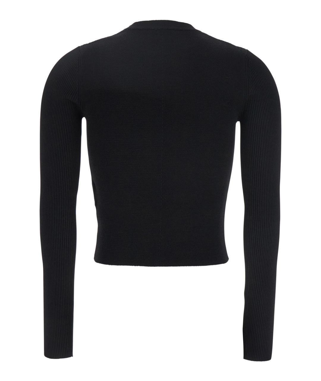 DIESEL Черная вискозная водолазка, фото 2