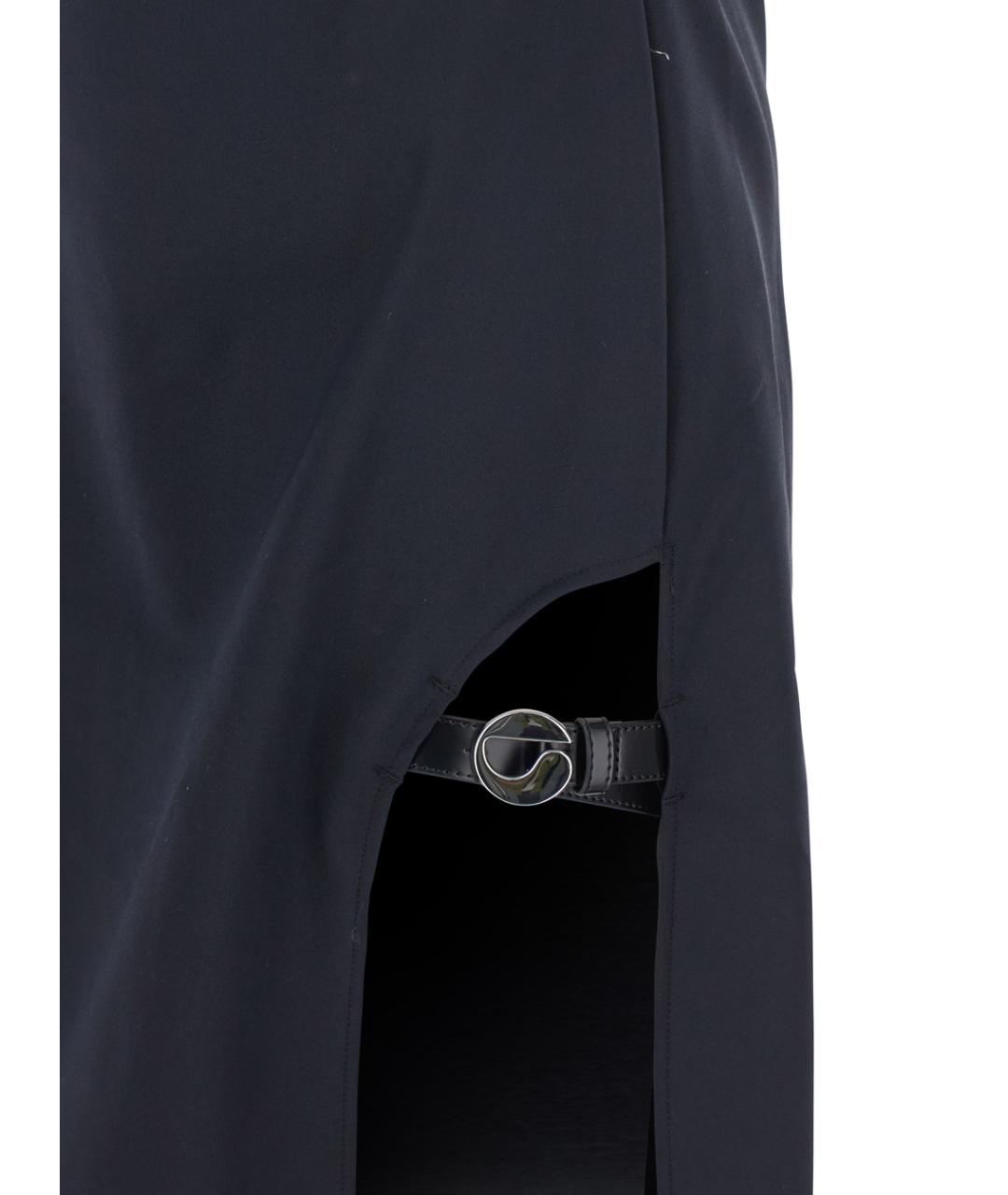 COPERNI Черное хлопко-эластановое платье, фото 3