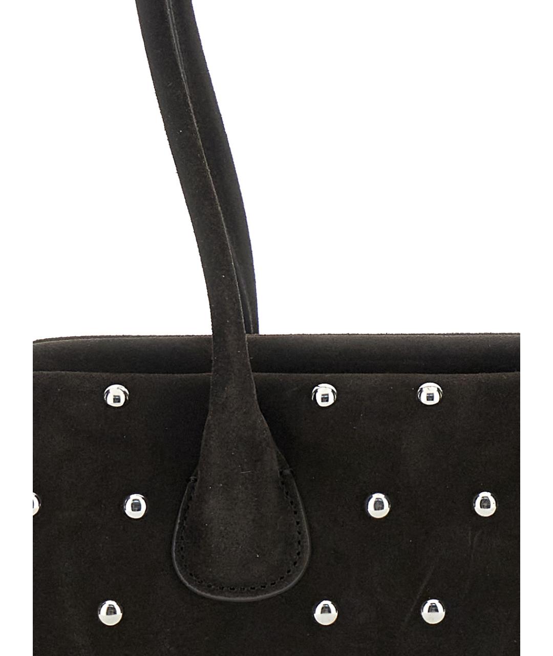 OSOI Коричневая замшевая сумка через плечо, фото 3