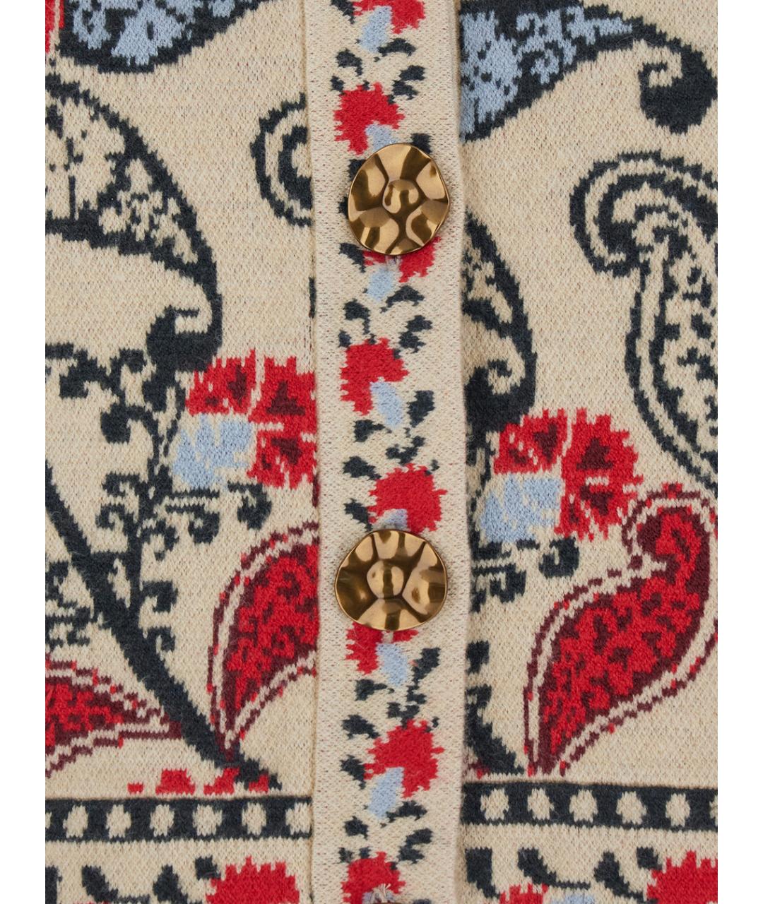 FARM RIO Мульти шерстяной кардиган, фото 3