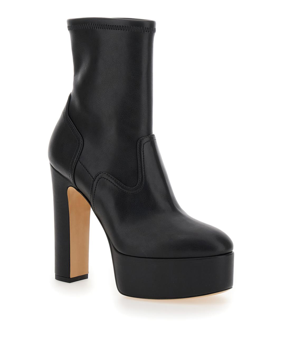 CASADEI Черные кожаные ботильоны, фото 2