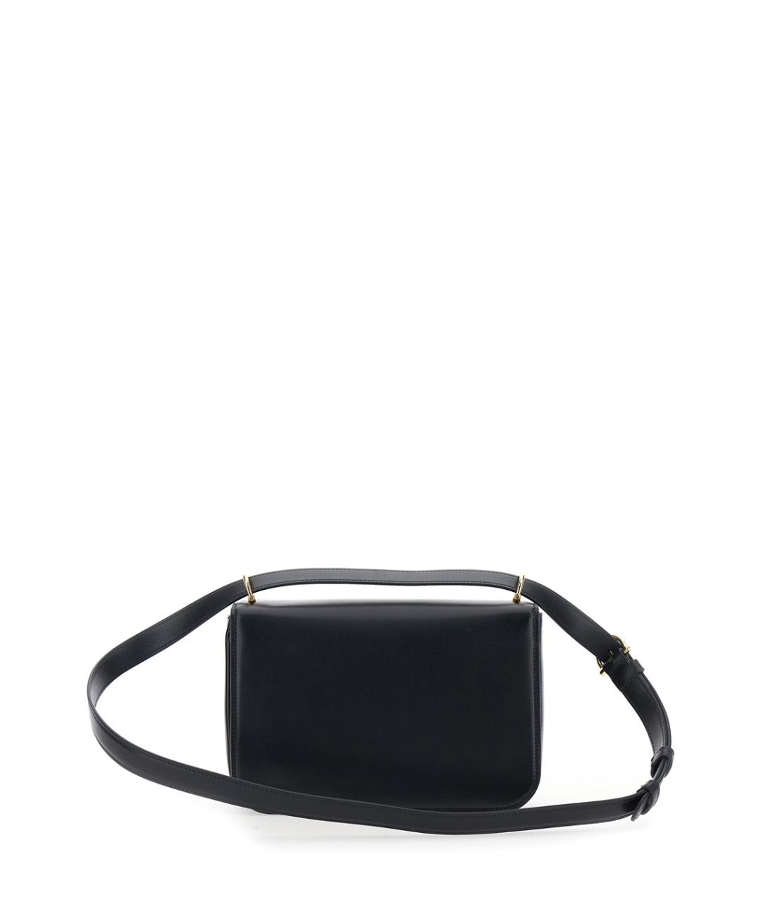 GUCCI Черная кожаная сумка через плечо, фото 3