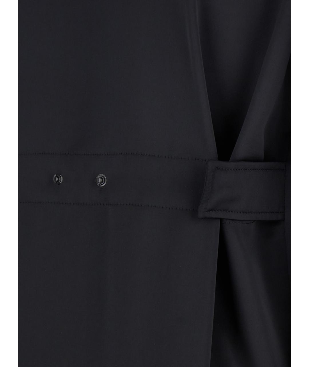 MONCLER Черная полиэстеровая рубашка, фото 4