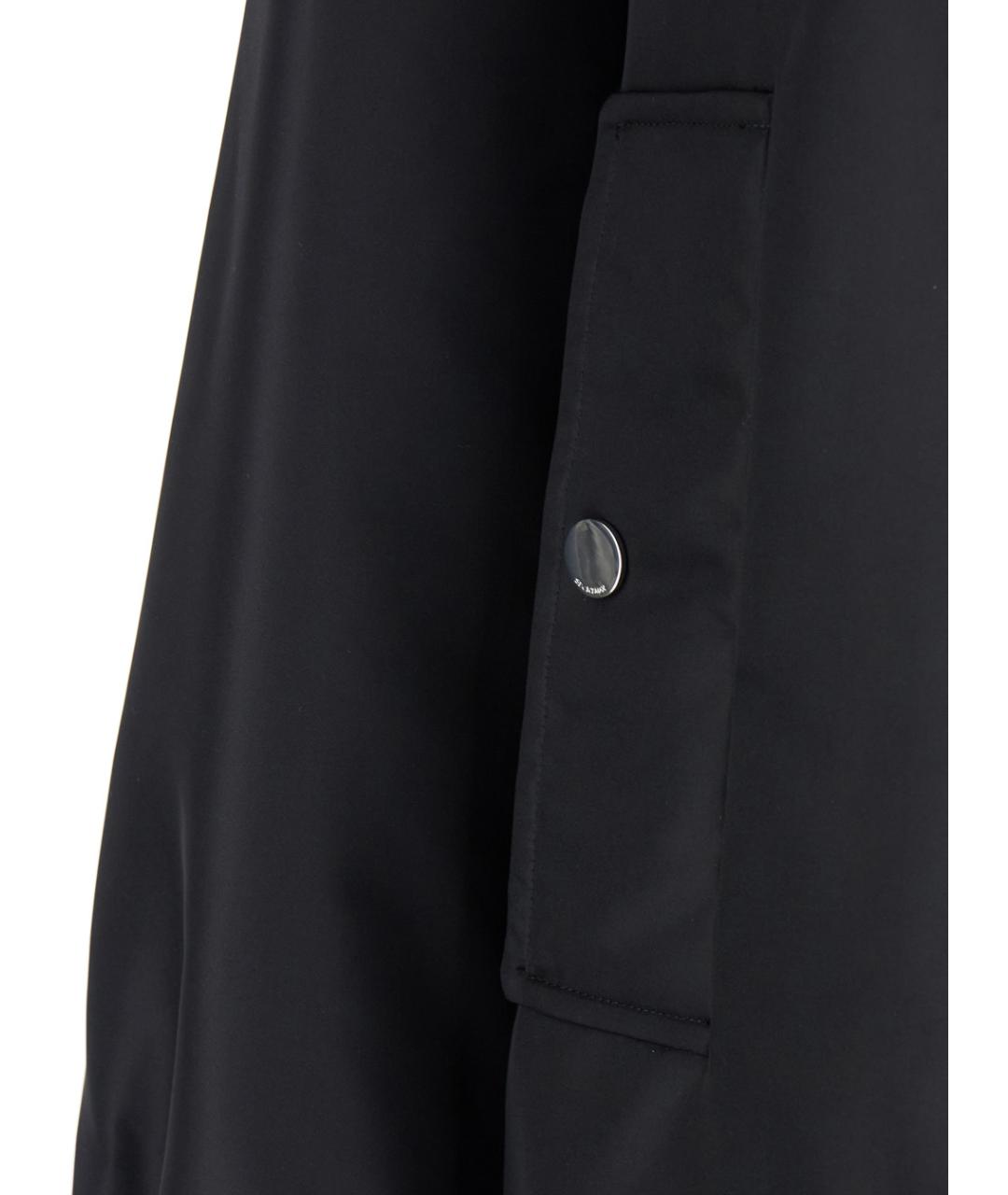 SPORTMAX Черная полиамидовая куртка, фото 3