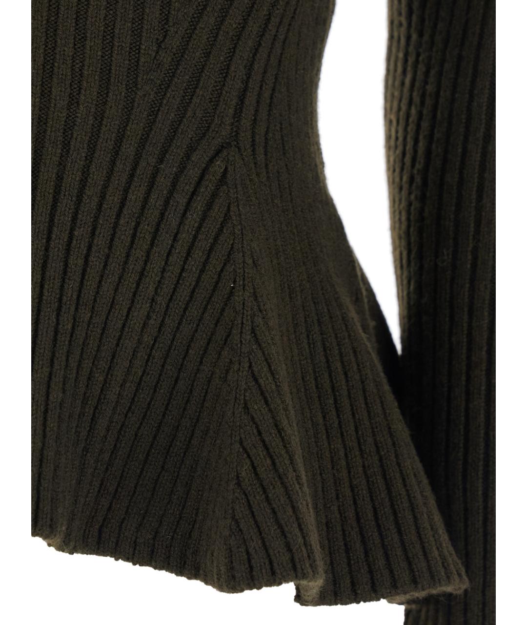 MAX MARA Зеленый шерстяной джемпер / свитер, фото 3