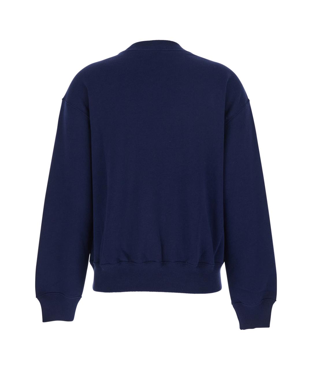 POLO RALPH LAUREN Синий хлопковый джемпер / свитер, фото 2