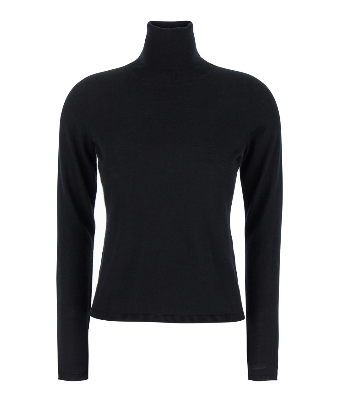 MAX MARA Черный кашемировый джемпер / свитер, фото 1