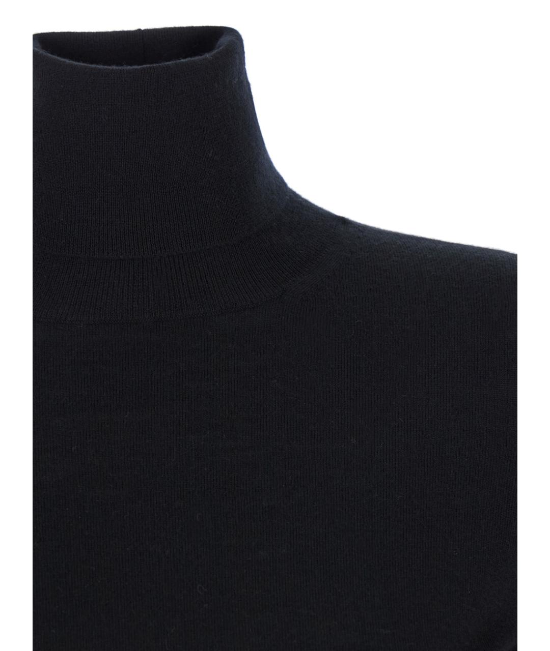 MAX MARA Черный кашемировый джемпер / свитер, фото 3