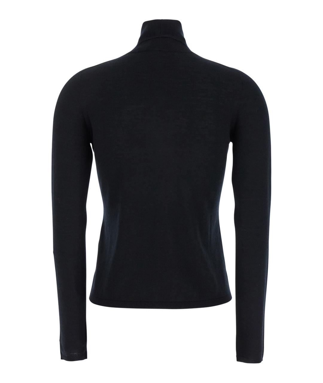 MAX MARA Черный кашемировый джемпер / свитер, фото 2