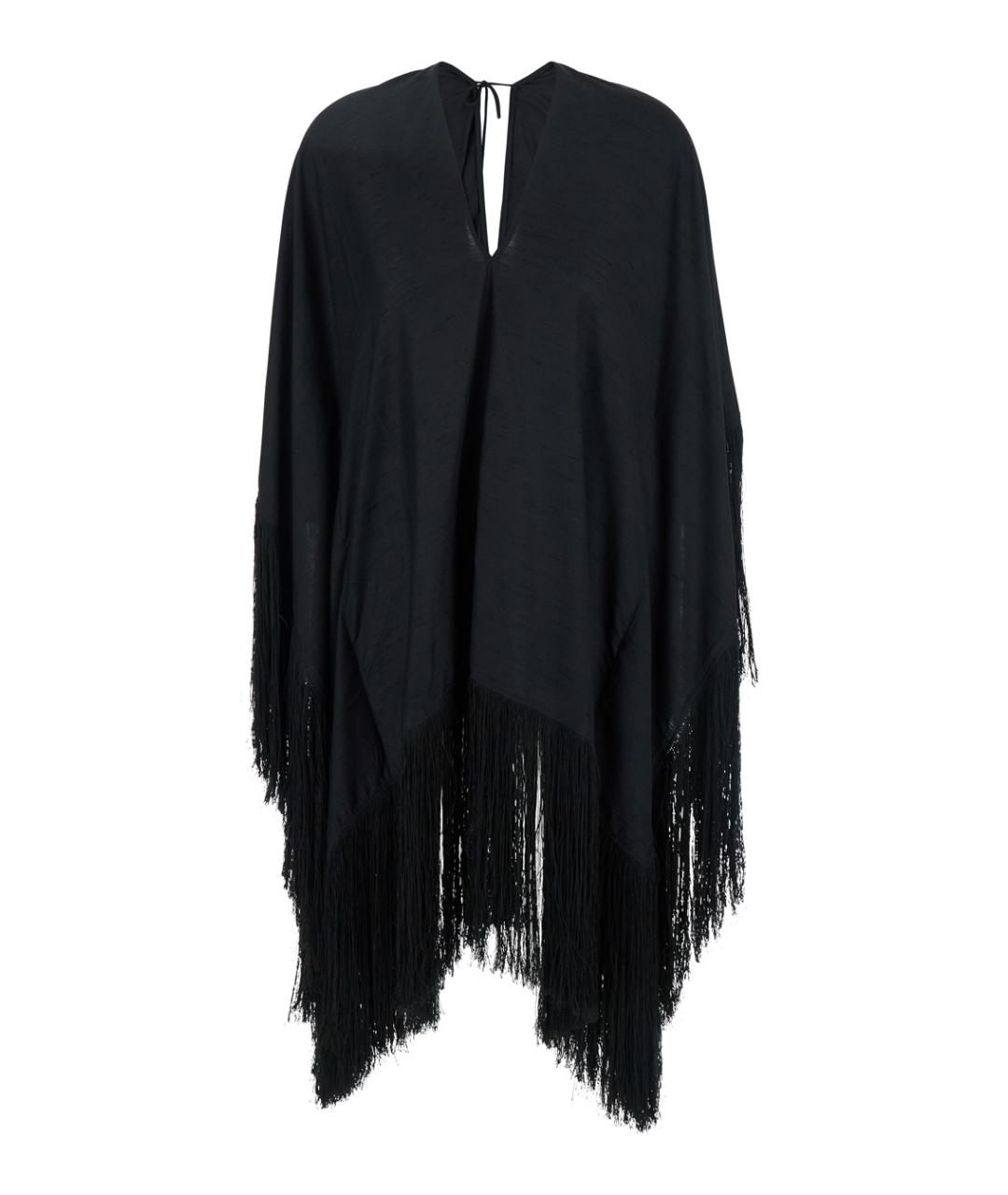 TALLER MARMO Черная вискозная туника, фото 1