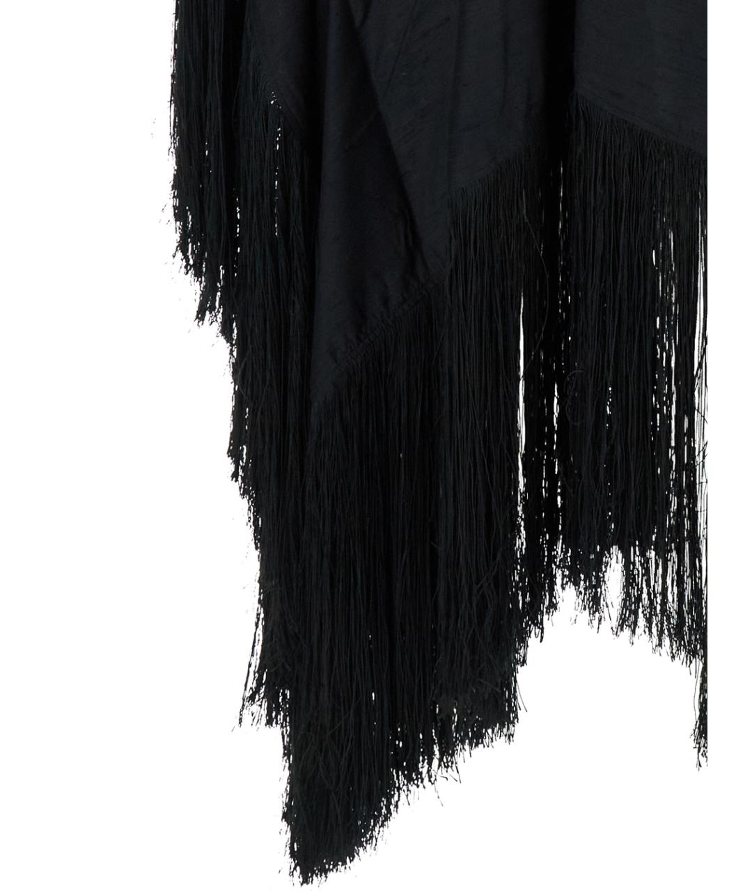 TALLER MARMO Черная вискозная туника, фото 3