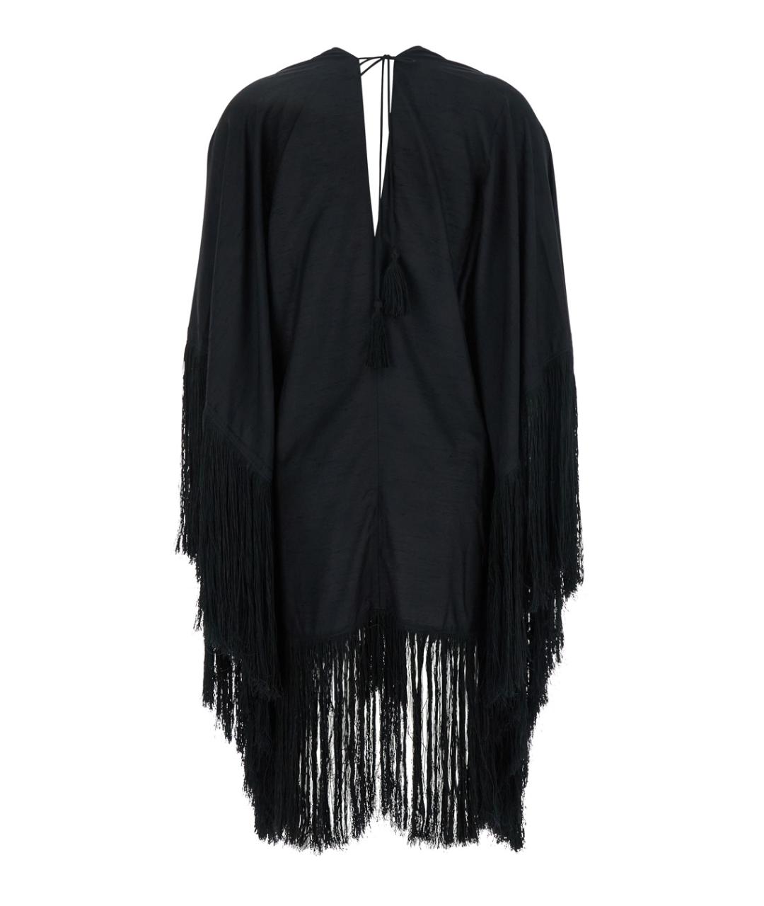 TALLER MARMO Черная вискозная туника, фото 2