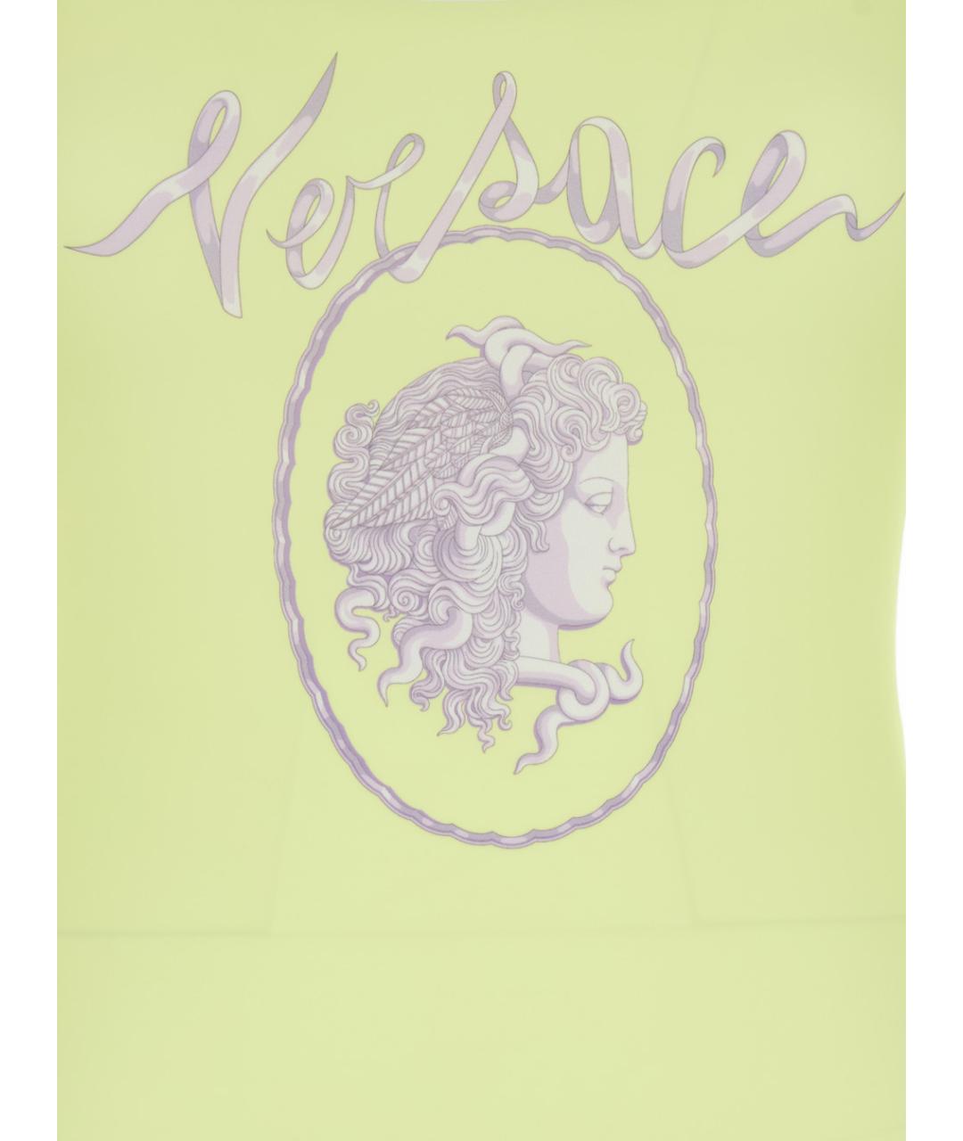 VERSACE Желтый полиэстеровый купальник, фото 3