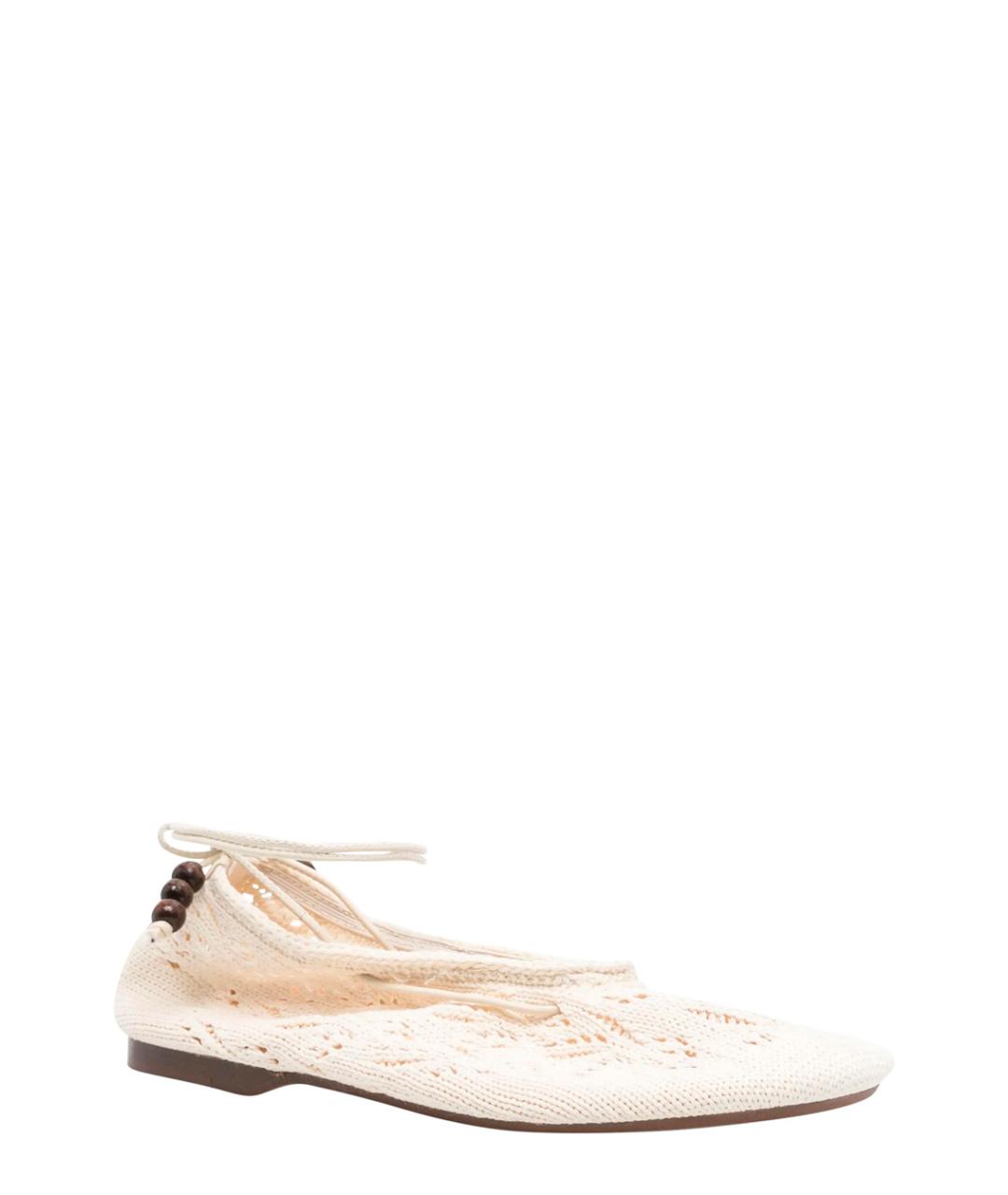 ALOHAS Белые балетки, фото 2