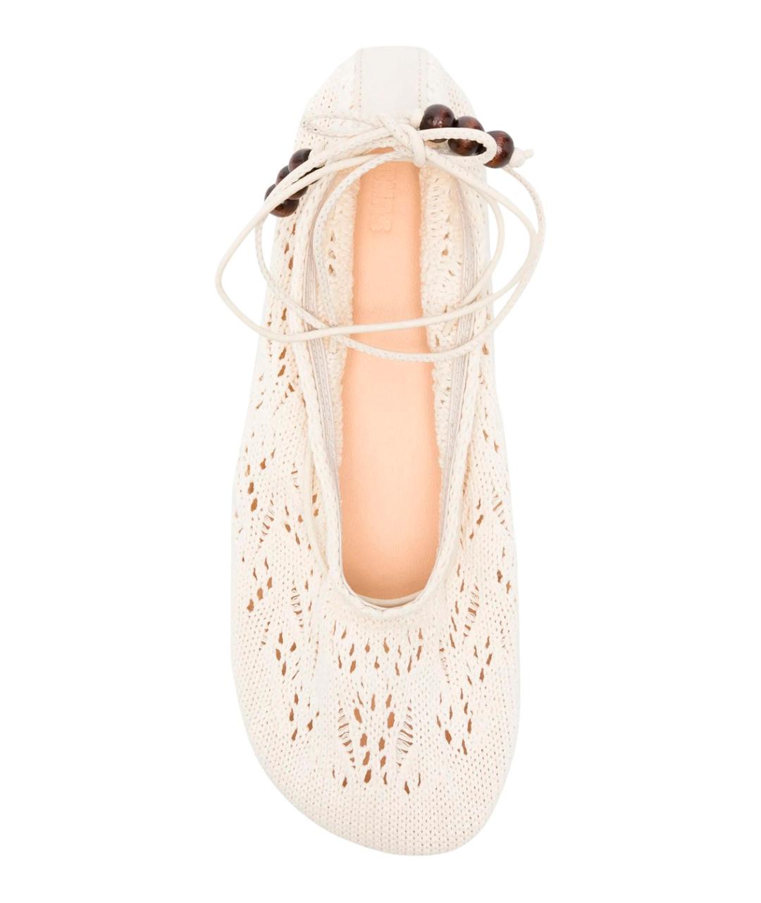 ALOHAS Белые балетки, фото 4