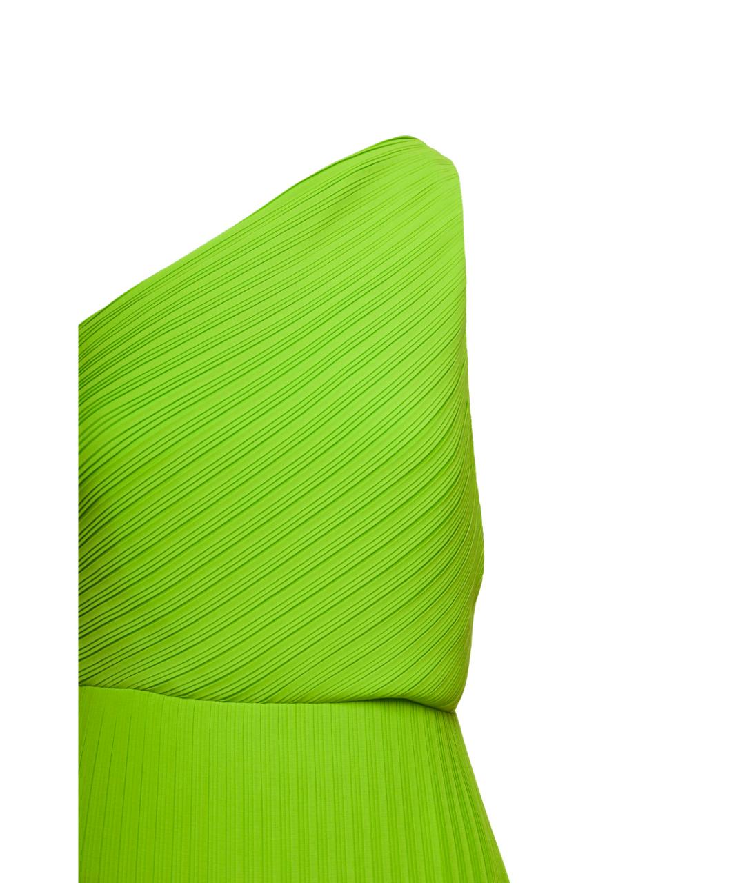 SOLACE LONDON Зеленые полиэстеровое вечернее платье, фото 3