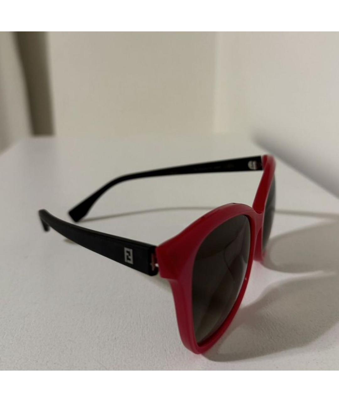 FENDI Мульти пластиковые солнцезащитные очки, фото 5