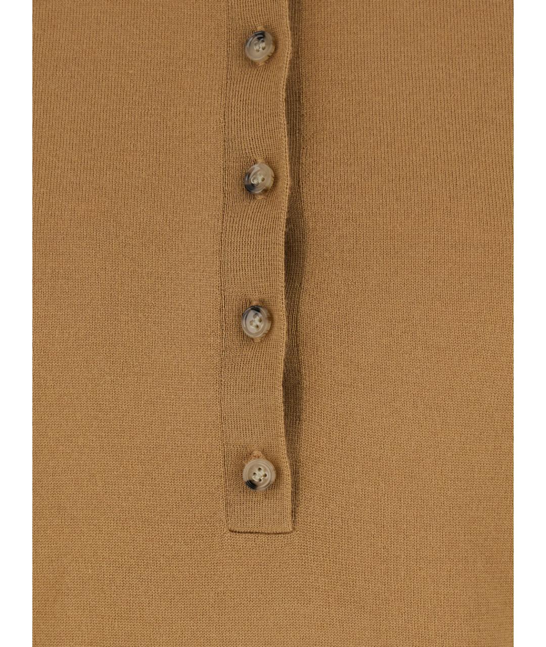 ALLUDE Бежевый шерстяной джемпер / свитер, фото 3